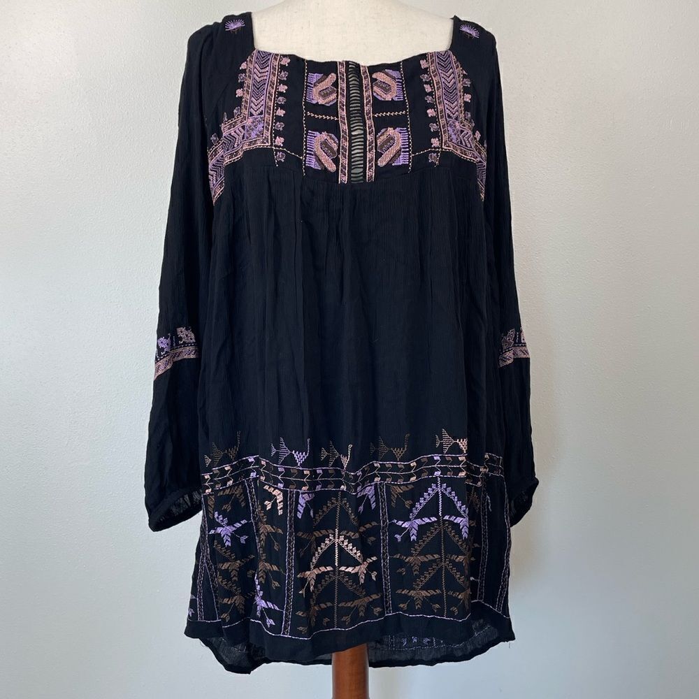 NWT Free People Boho Midi Dress Size L - Picture 1 of 8